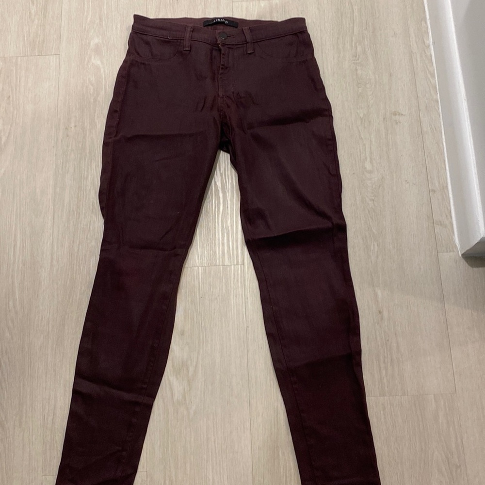 J Brand Pinot Noir Jeans